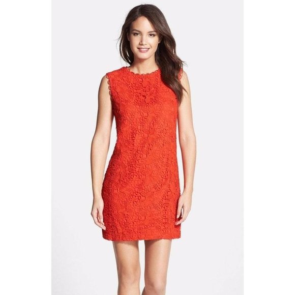 CYNTHIA STEFFE Dresses & Skirts - Cynthia Steffe 'Rayna' Sleeveless Lace Shift Dress